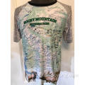 Rocky Mountain National Park bedrukte T-shirts voor heren